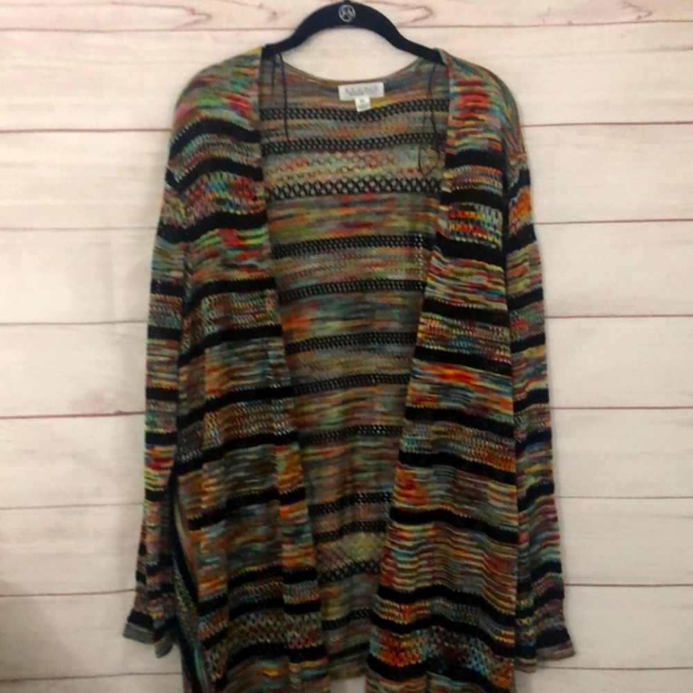 Studio by JPR Multicolor Cardigan 3X